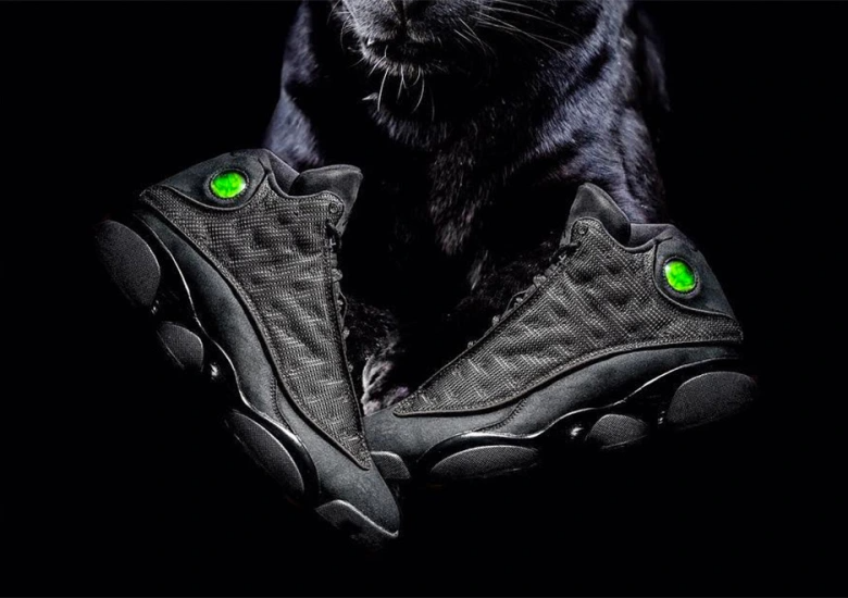 Giày Nike Air Jordan 13 Retro 'Black Cat' 414571-011 - Ảnh 2