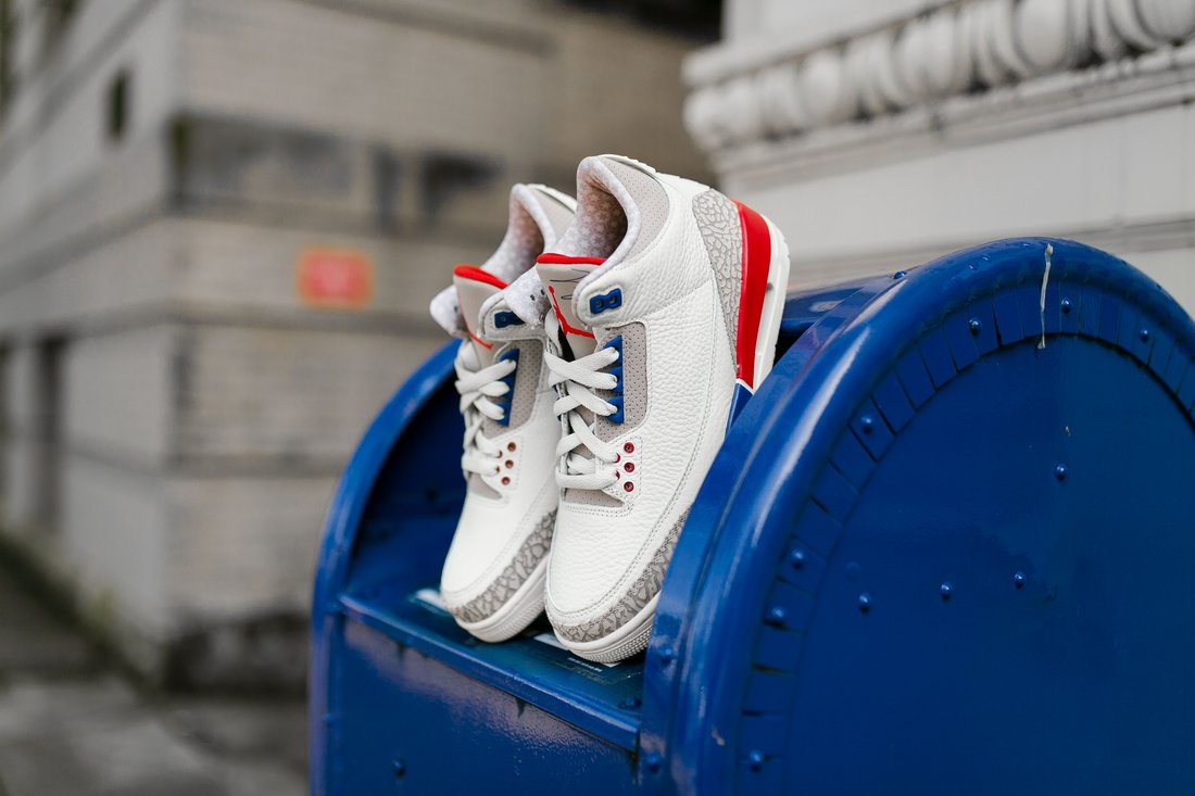 Giày Nike Air Jordan 3 Retro 'International Flight' 398614-140 - Ảnh 7