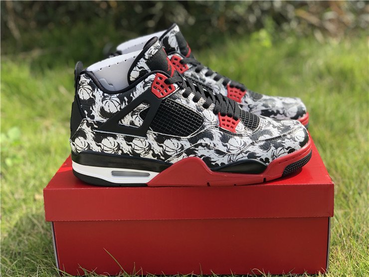 Giày Nike Air Jordan 4 Retro 'Tattoo' BQ0897-006 - Ảnh 3