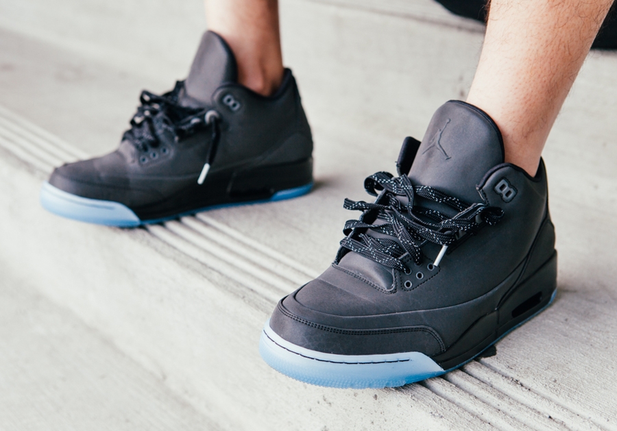Giày Nike Air Jordan 3 5Lab3 'Reflective Black' 631603-010 - Ảnh 3