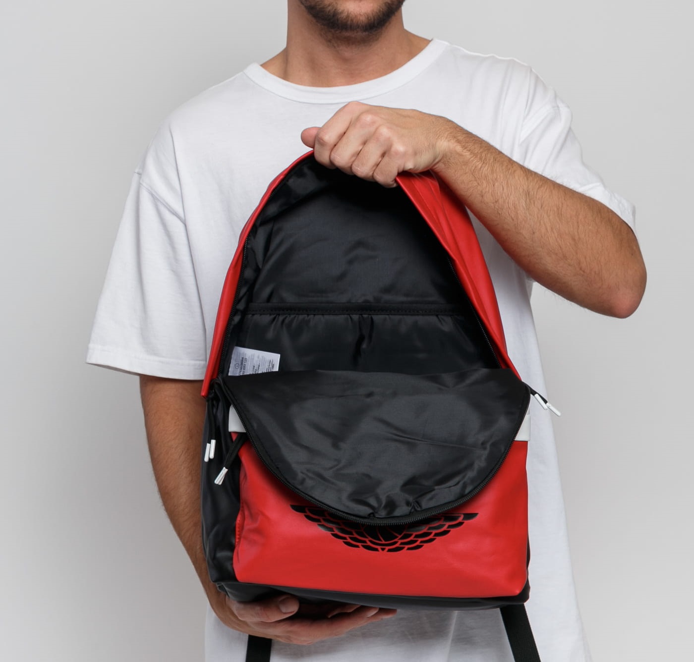 Balo Nike Air Jordan 1 Mashup Retro Backpack Gym Red Black 9A0390-KR5 - Ảnh 3