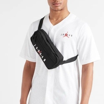 Túi Nike Jordan Jumpman Black Waist Bag 9A0201-023 - Ảnh 6