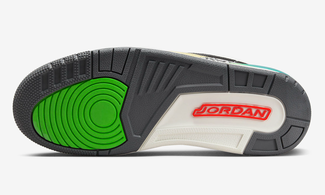 Giay Nike Air Jordan Legacy 312 Low Gradient 'Orange Green' DZ2763-101