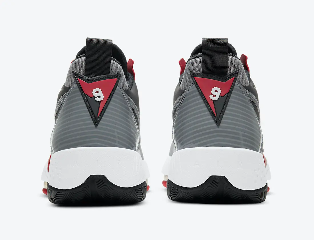 Giày Nike Jordan Zoom 92 'Smoke Grey Gym Red' CK9183-006 - Ảnh 4