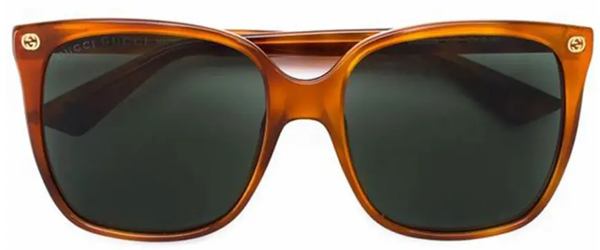 Kính Gucci Brown Acetate GG0022S002