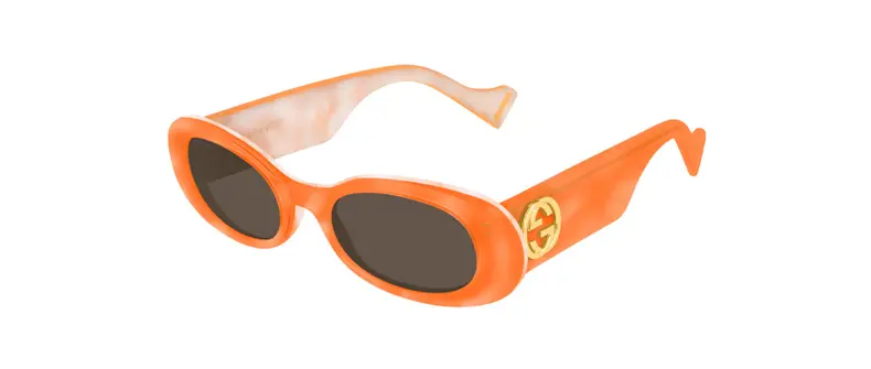 Alternative view of Kính Gucci Seasonal Iconc Orange GG0517S-005
