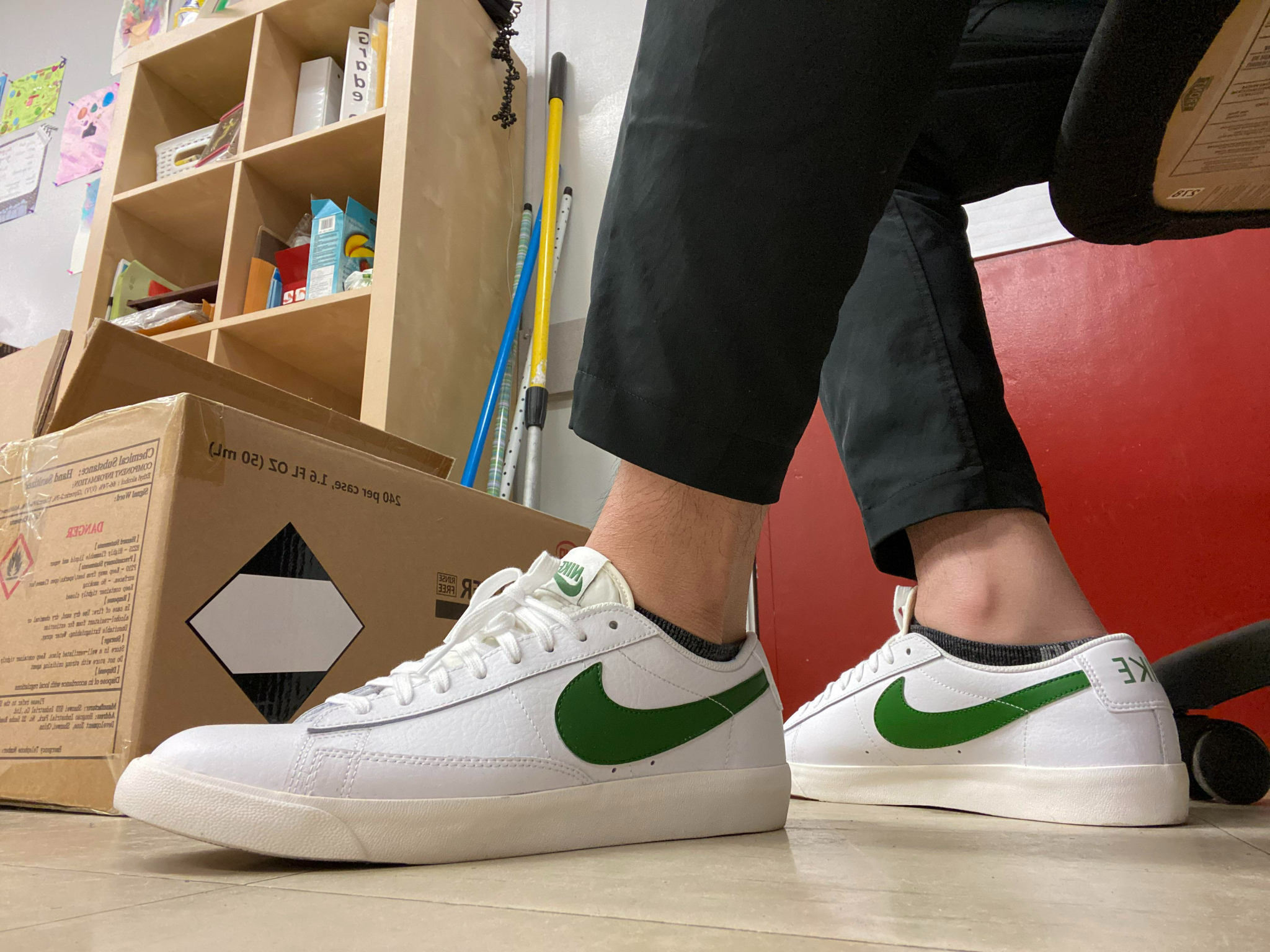 Giày Nike Blazer Low 'Forest Green' CI6377-108 - Ảnh 7