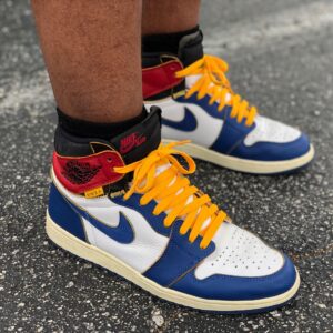 Alternative view of Giày Nike Union LA x Air Jordan 1 Retro High NRG 'Storm Blue' BV1300-146