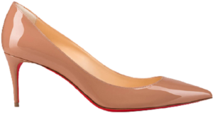 Giày Cao Gót Christian Louboutin Kate 70 Nude Patent 3191451PK1A