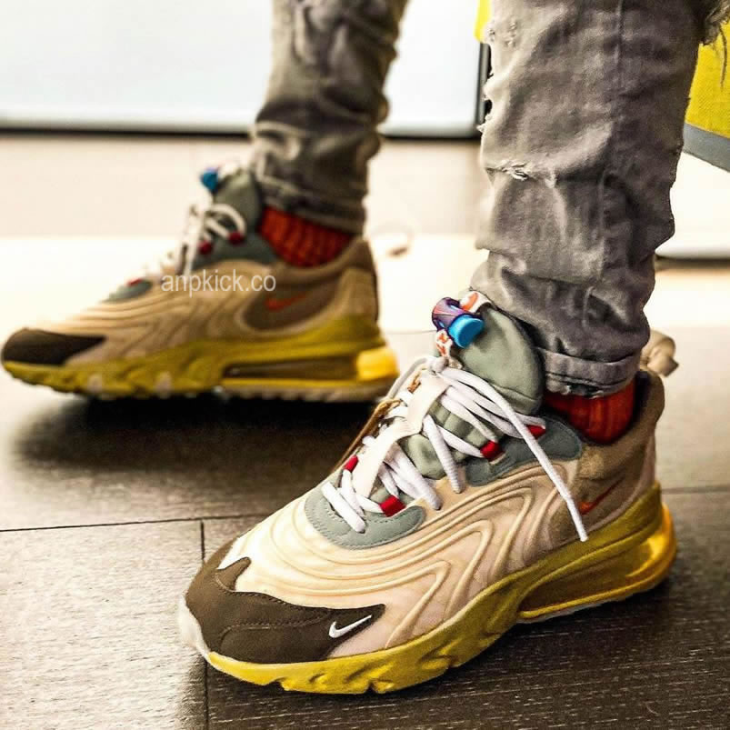 Giày Nike Air Max 270 x Travis Scott React ENG 'Cactus Trails' CT2864-200 - Ảnh 3