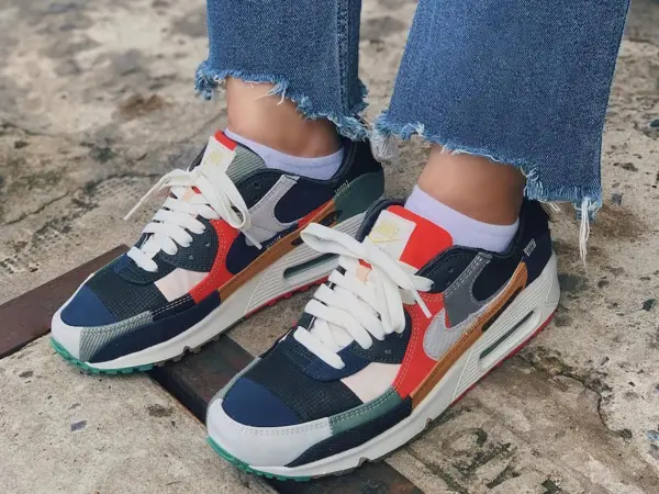 Alternative view of Giày Nike Air Max 90 QS 'Scrap' DJ4878-400