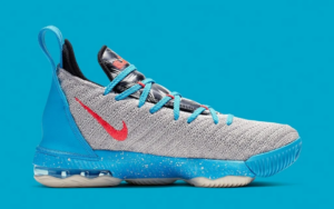 Alternative view of Giày Nike LeBron 16 GS 'South Beach' AQ2465-076