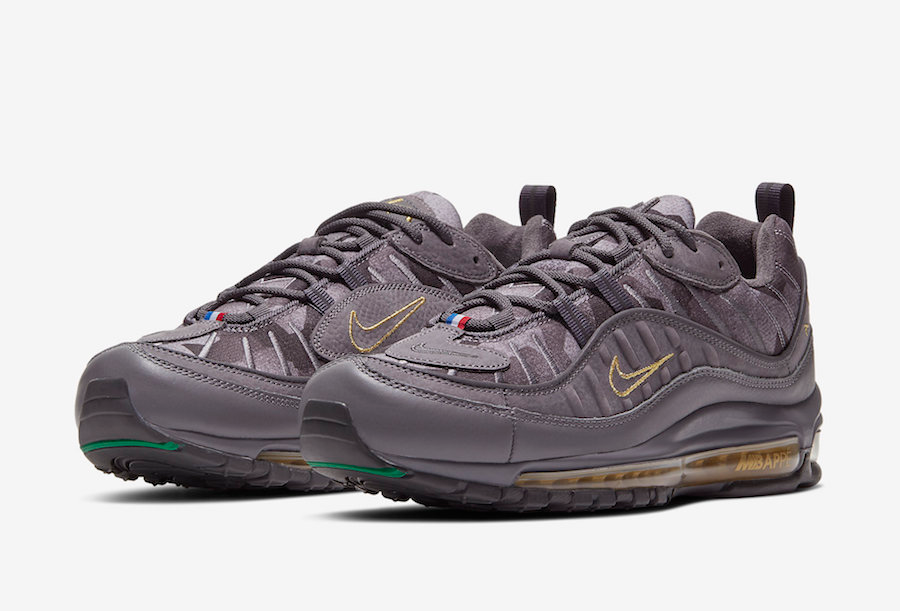 Giày Nike Kylian Mbapṕe x Air Max 98 '21st Birthday' CT1531-001 - Ảnh 5