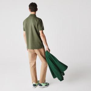 Ao Lacoste Men's Classic Fit L1212 Polo 'Khaki Green' L1212-316