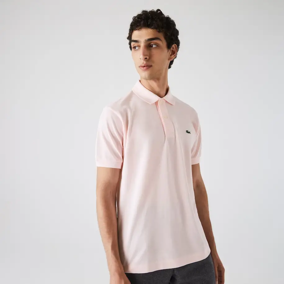 Ao Lacoste Men's Classic Fit L1212 Polo 'Light Pink' L1212-T03