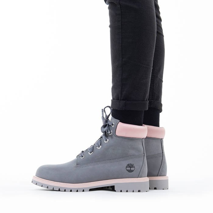 Giày Timberland Classic Premium 6 In Waterproof Boot Junior A41TG - Ảnh 2