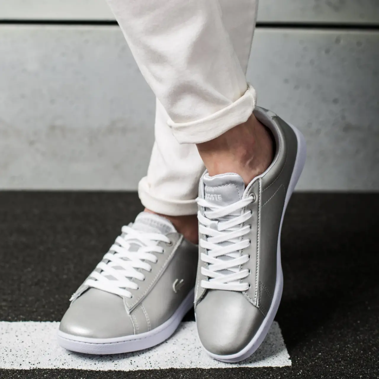 Alternative view of Giày Lacoste Womens Carnaby Evo 118 7-35SPW0006-2Q5