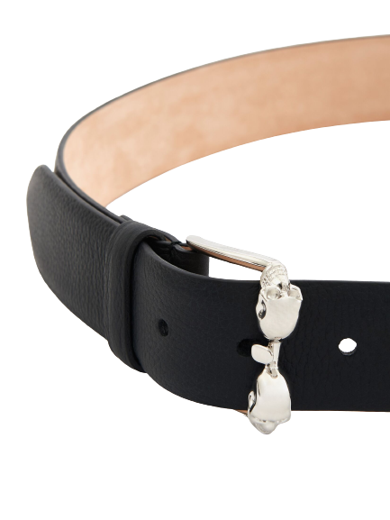 Thắt Lưng Alexander McQUEEN Skull Leather 'Black' 5508760PY0N1000 - Ảnh 2