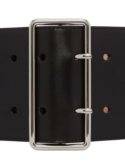 Thắt Lưng Alexander McQUEEN Military 'Black' 5584521BR0I1000 - Ảnh 2