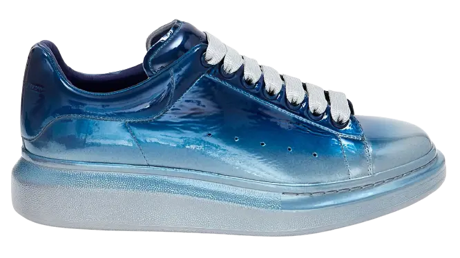 Giày Alexander McQueen Oversized Sneaker 'Silver Blue' 604244-WHXF1-8160