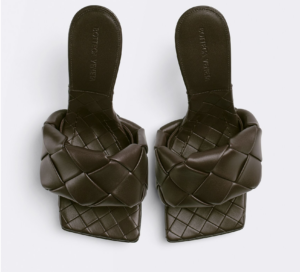 Alternative view of Giày Cao Gót Bottega Veneta Lido Mule 'Fondant' 608854VBSS02113