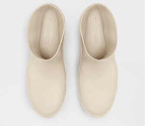 Alternative view of Giày Bottega Veneta Puddle Ankle Boot 'Sea Salt' 640043V00P09031