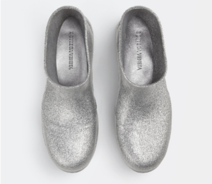 Alternative view of Giày Bottega Veneta Puddle Ankle Boot 'Silver' 640043V10Q01414