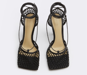 Alternative view of Giày Cao Gót Bottega Veneta Sandal 'Black' 651388VBSD31000