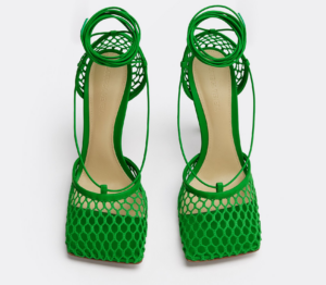 Alternative view of Giày Cao Gót Bottega Veneta Sandal 'Grass' 651388VBSD33730
