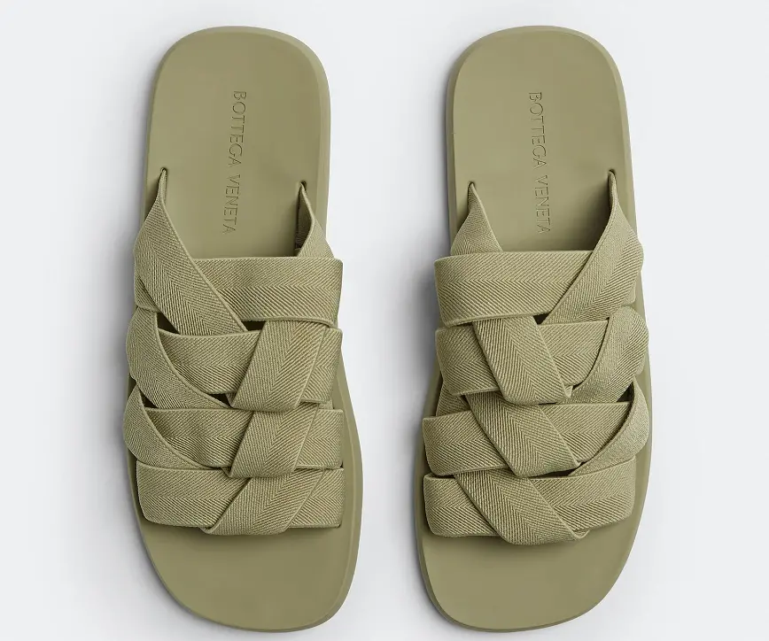 Alternative view of Dép Bottega Veneta Plat Mule 'Travertine' 651402V0GV03025