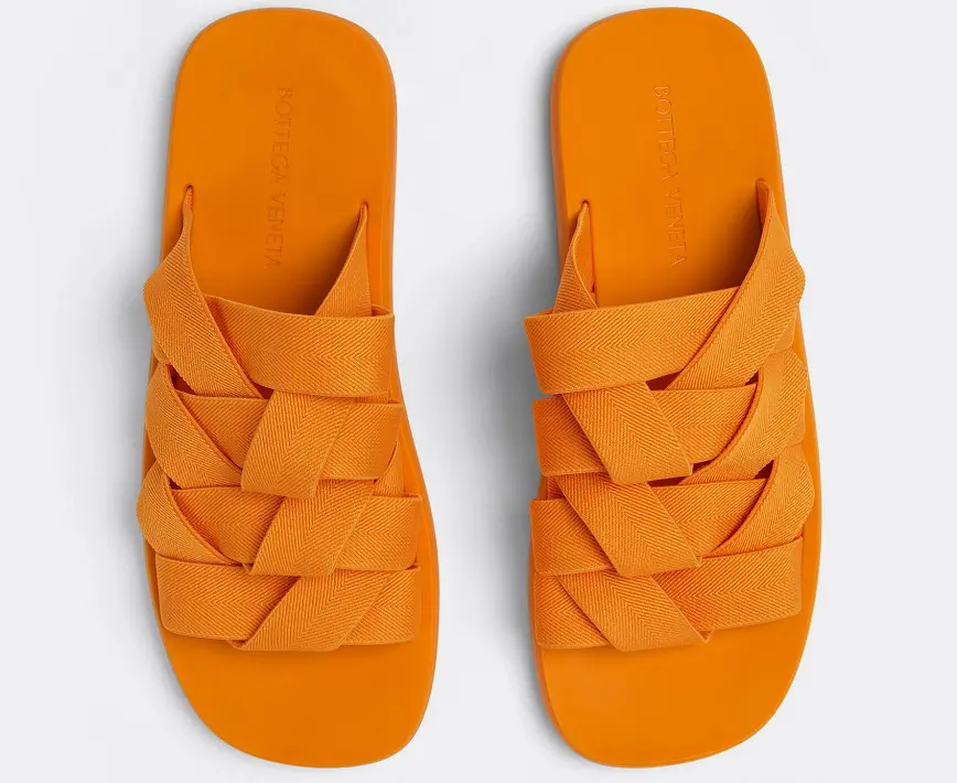 Alternative view of Dép Bottega Veneta Plat Mule 'Tangerine' 651402V0GV07593