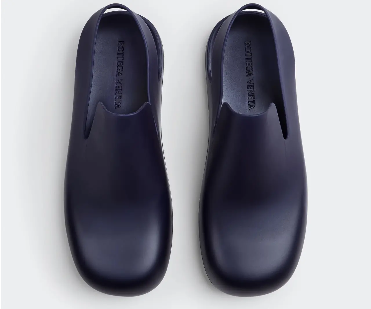 Alternative view of Dép Bottega Veneta Puddle 'Unicorn' 658767V00P06085