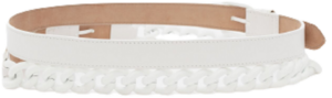 Thắt Lưng Alexander McQUEEN Double 'Optic White' 6670141BRCA9007