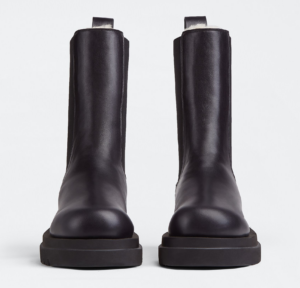 Giay Bottega Veneta Lug Shearling 'Black' 676890V1BN11000