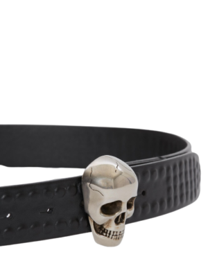 Alternative view of Thắt Lưng Alexander McQUEEN 3d Skull 'Black' 6831301AAFA1000