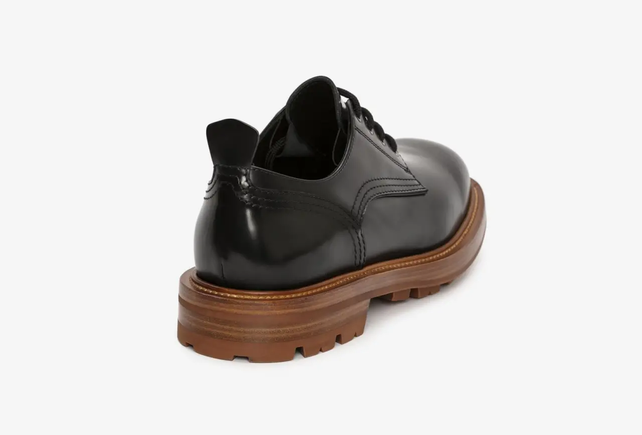 Alternative view of Giày Alexander Mc.Queen Worker Lace-up 'Black'