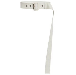 Thắt Lưng Alexander McQUEEN Long Trench 'White' 6998861BRDD9000