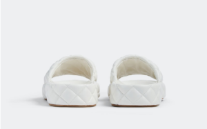 Alternative view of Dép Bottega Veneta Padded 'White' 708885VBRR09013