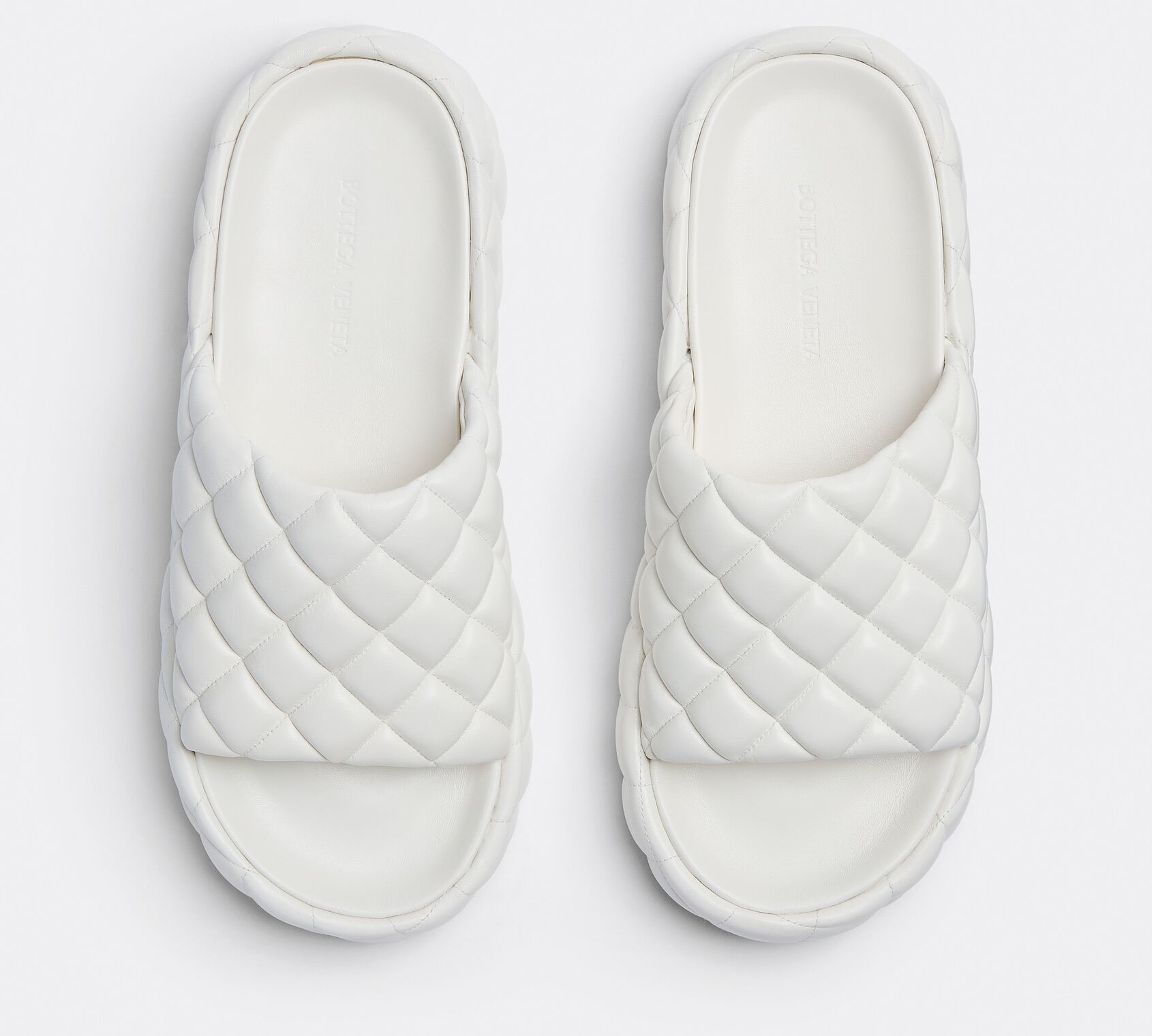 Dép Bottega Veneta Padded 'White' 708885VBRR09013 - Ảnh 4