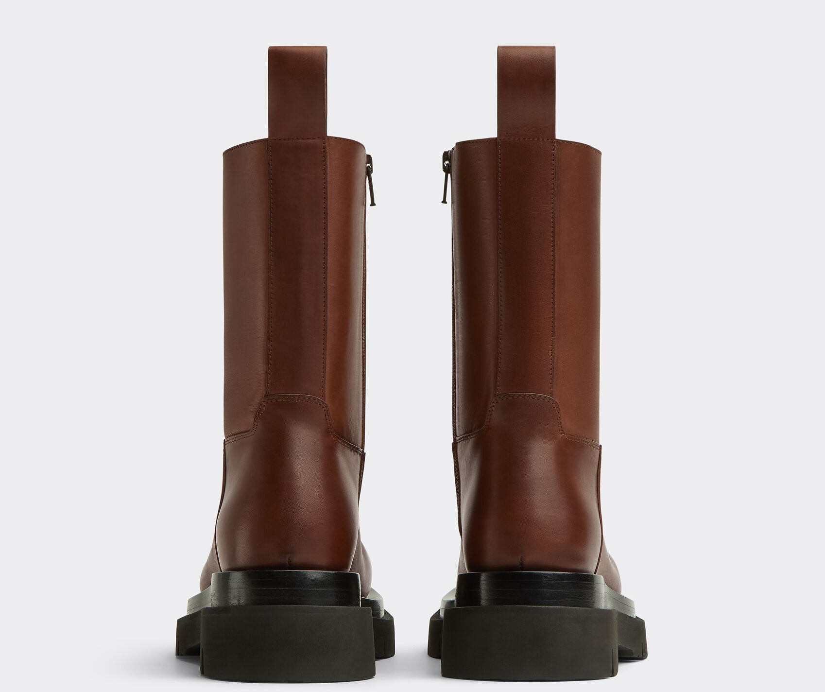 Giay Bottega Veneta Lug Boot 'Dark Chestnut' 716205VBS502287