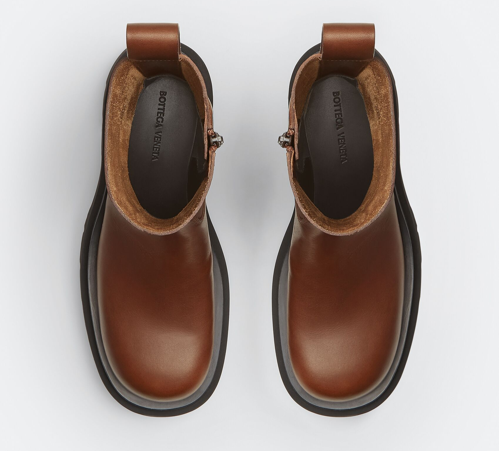 Giay Bottega Veneta Lug Boot 'Dark Chestnut' 716205VBS502287