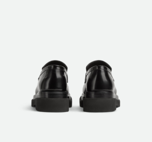 Giay Bottega Veneta Lug Loafer 'Black' 730222V20V01000