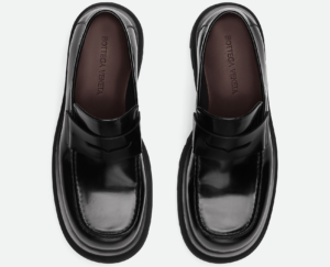 Giay Bottega Veneta Lug Loafer 'Black' 730222V20V01000