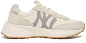 Giày MLB Chunky Jogger New York Yankees Beige 3ASXX111N-50IVS