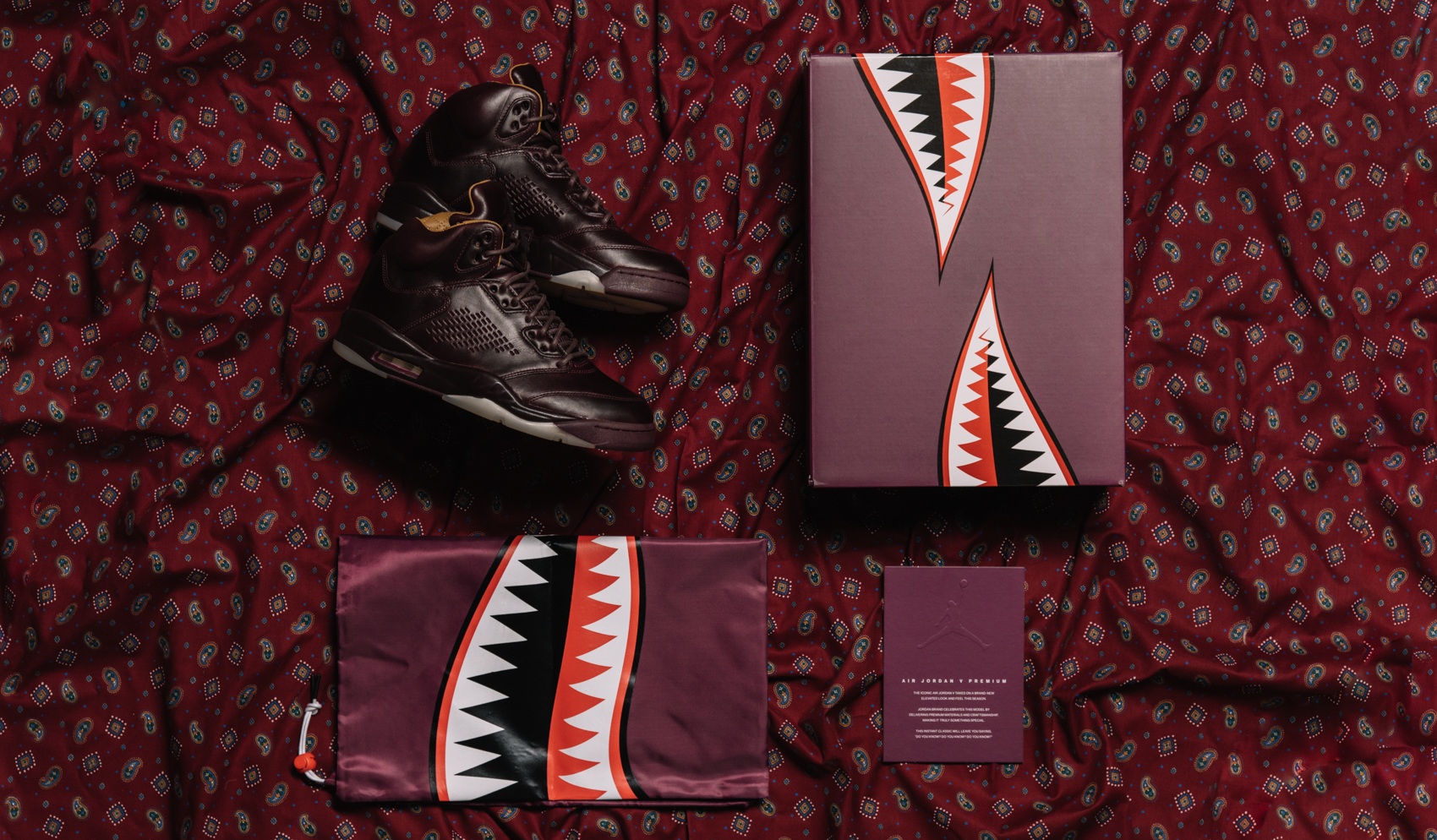 Giày Nike Air Jordan 5 Retro Premium "Wine" 881432-612 - Ảnh 7