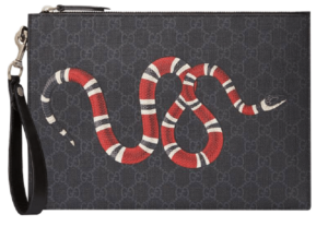 Túi Gucci Bestiary Pouch With Kingsnake 473904 GZN1N 1058