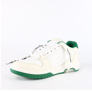 Alternative view of Giày Off-White Out of Office Low 'White Green' OMIA189F20LEA001-0155