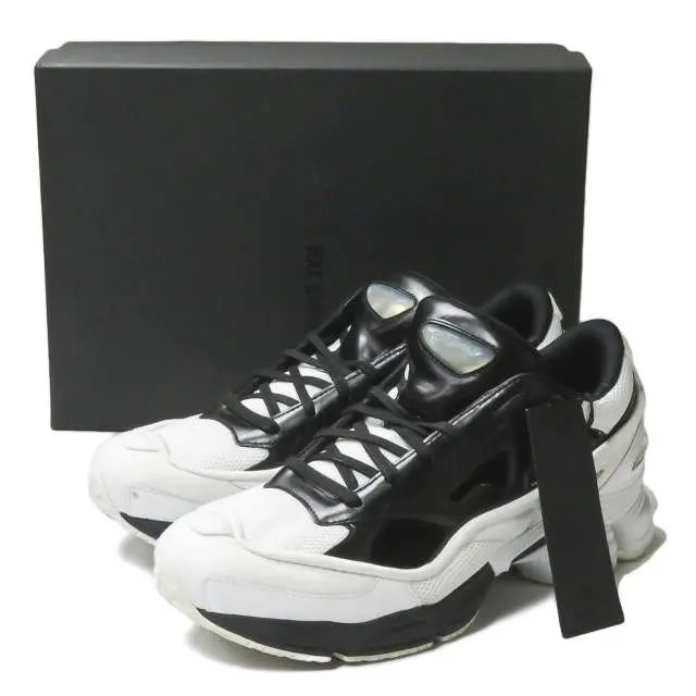 Alternative view of Giày Adidas Raf Simons x Replicant Ozweego 'Black Cream' BB7988