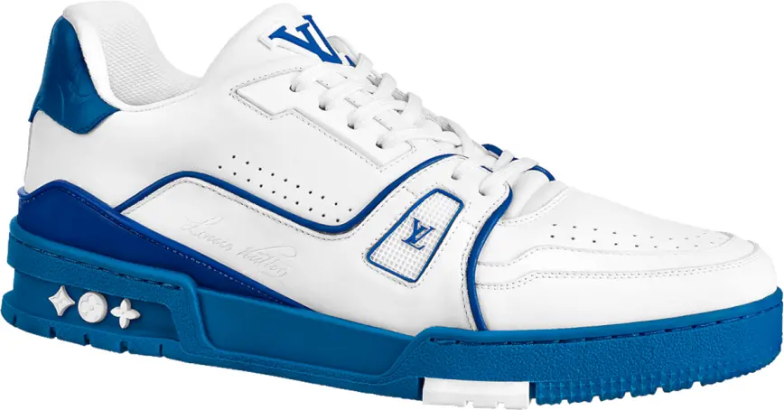 Giày Louis Vuitton LV Trainers 'Navy' 1A8SJN