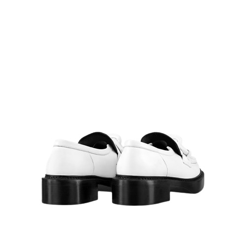 Giày Louis Vuitton Academy Loafers 'White' 1A9R7C - Ảnh 3